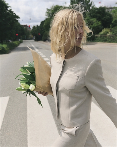 Mbym - Torina-M Jakke - Spring Brown Melange 